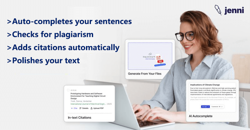 One of the best AI assistants for academic writing