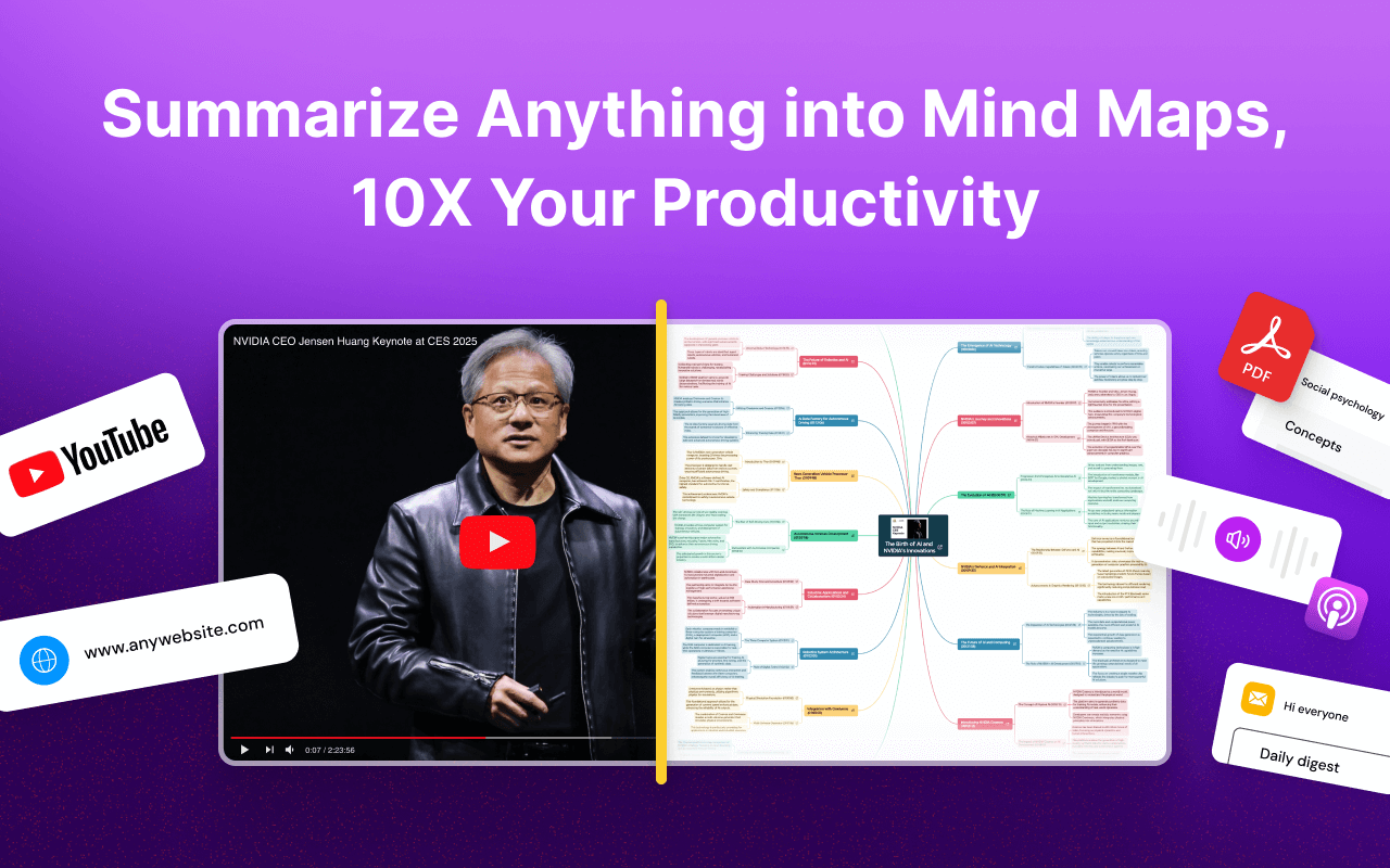 🙌 Mapify - AI mind maps + instant summaries!