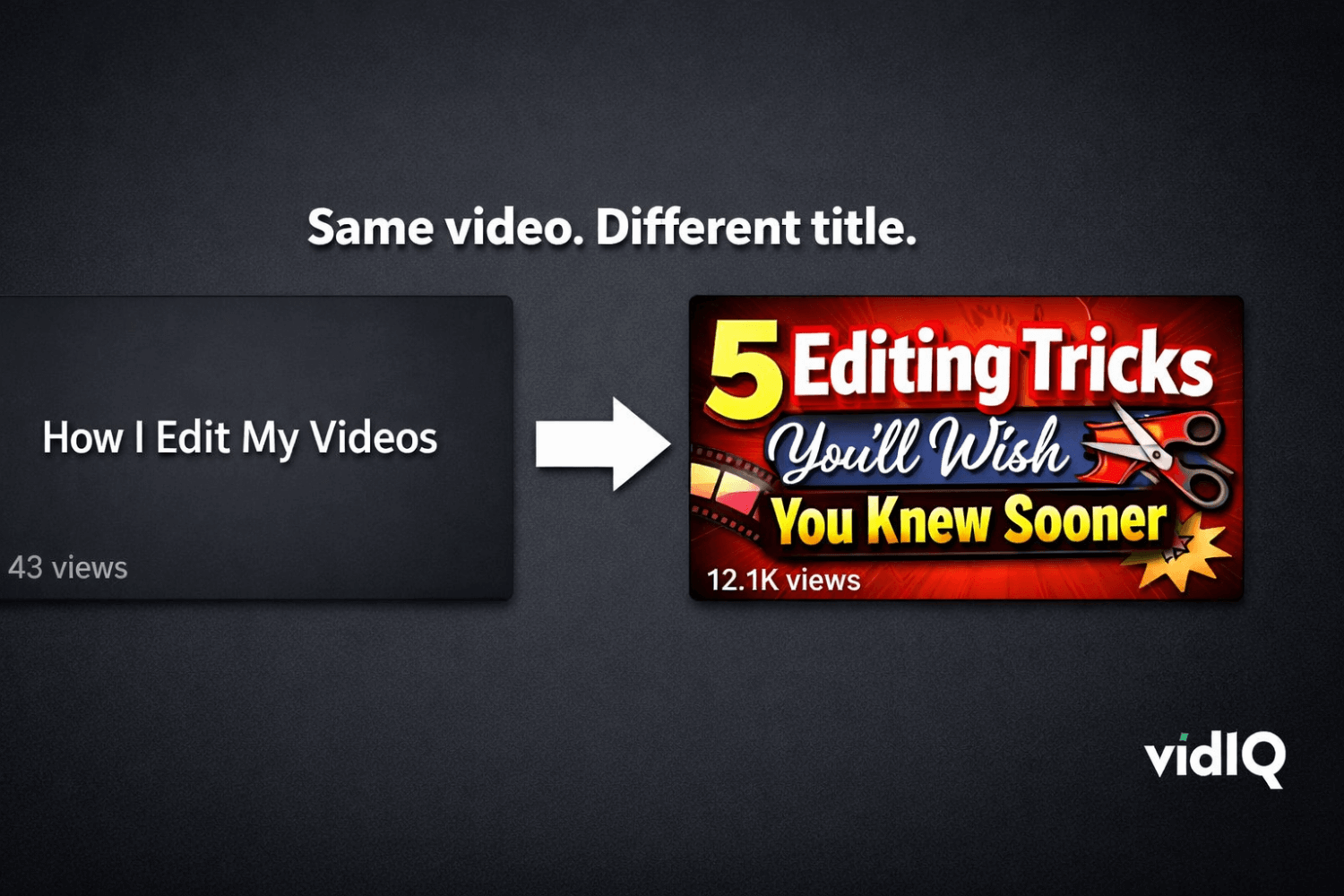 vidIQ shows what’s wrong—and how to fix