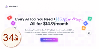 Miniflow.ai Discount Coupon Code