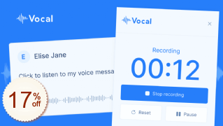 Vocal Email Discount Coupon Code