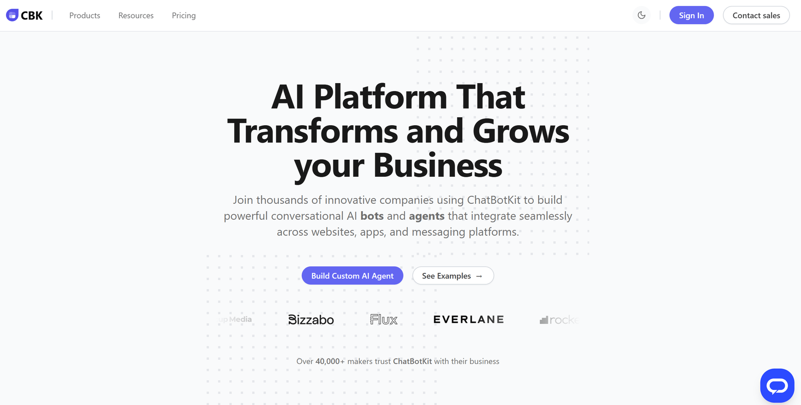 ChatBotKit Screenshot