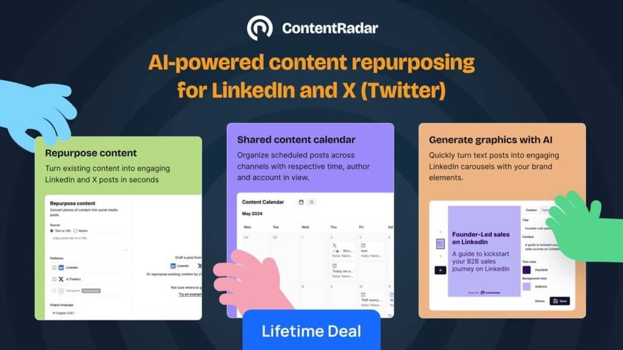 ContentRadar Screenshot