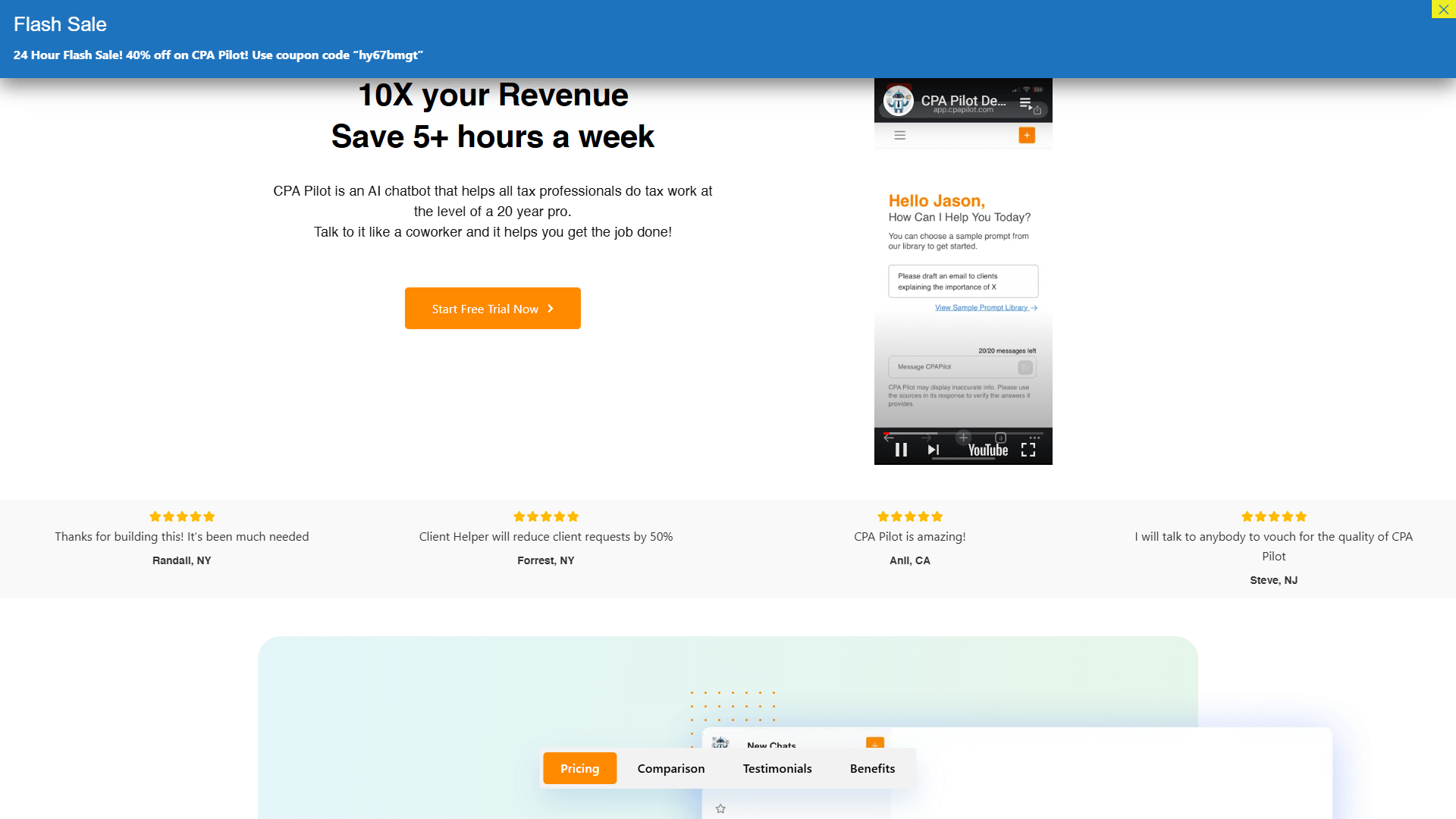 CPA Pilot Screenshot