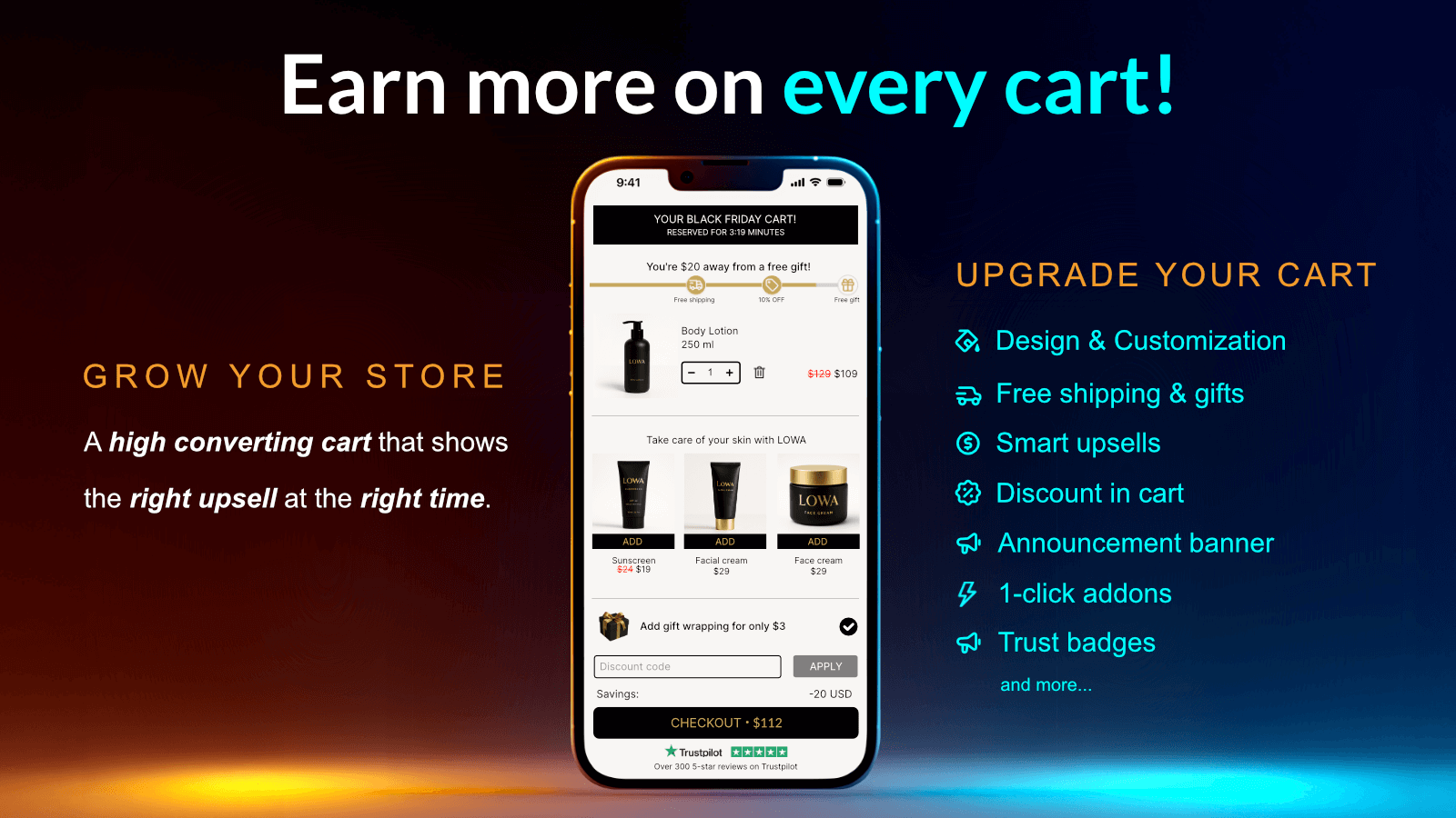 EliteCart & Upsell Screenshot
