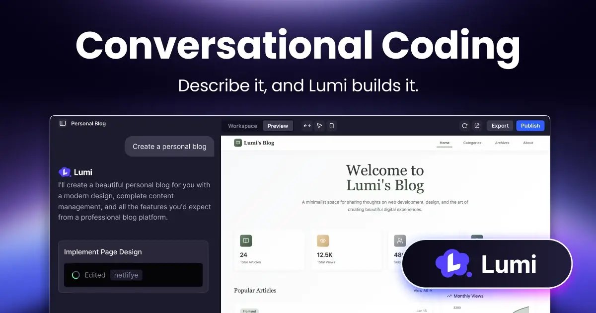 Lumi Screenshot