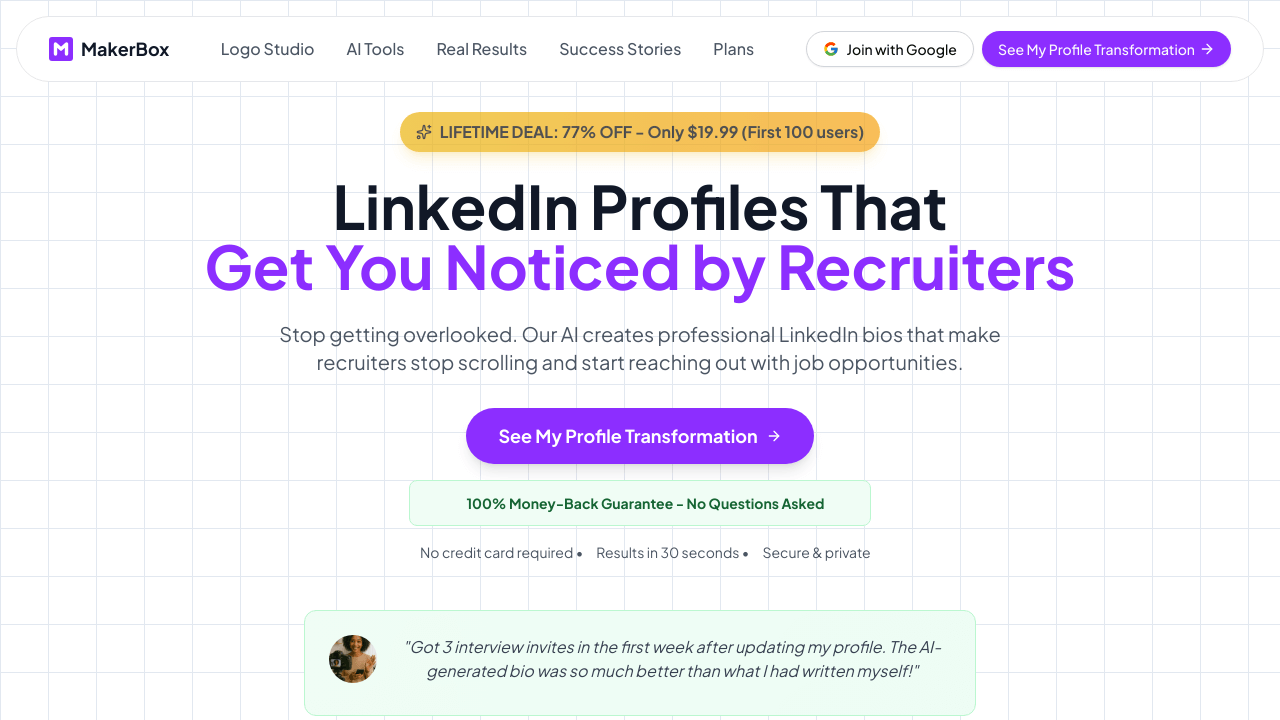 MakerBox AI Screenshot