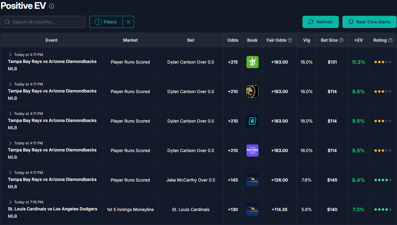 NexusOdds Screenshot