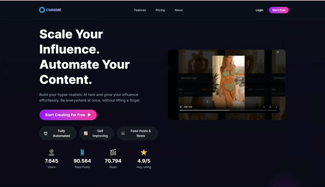 Omnime.ai Screenshot