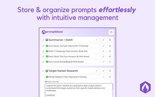 Prompt Blaze Screenshot