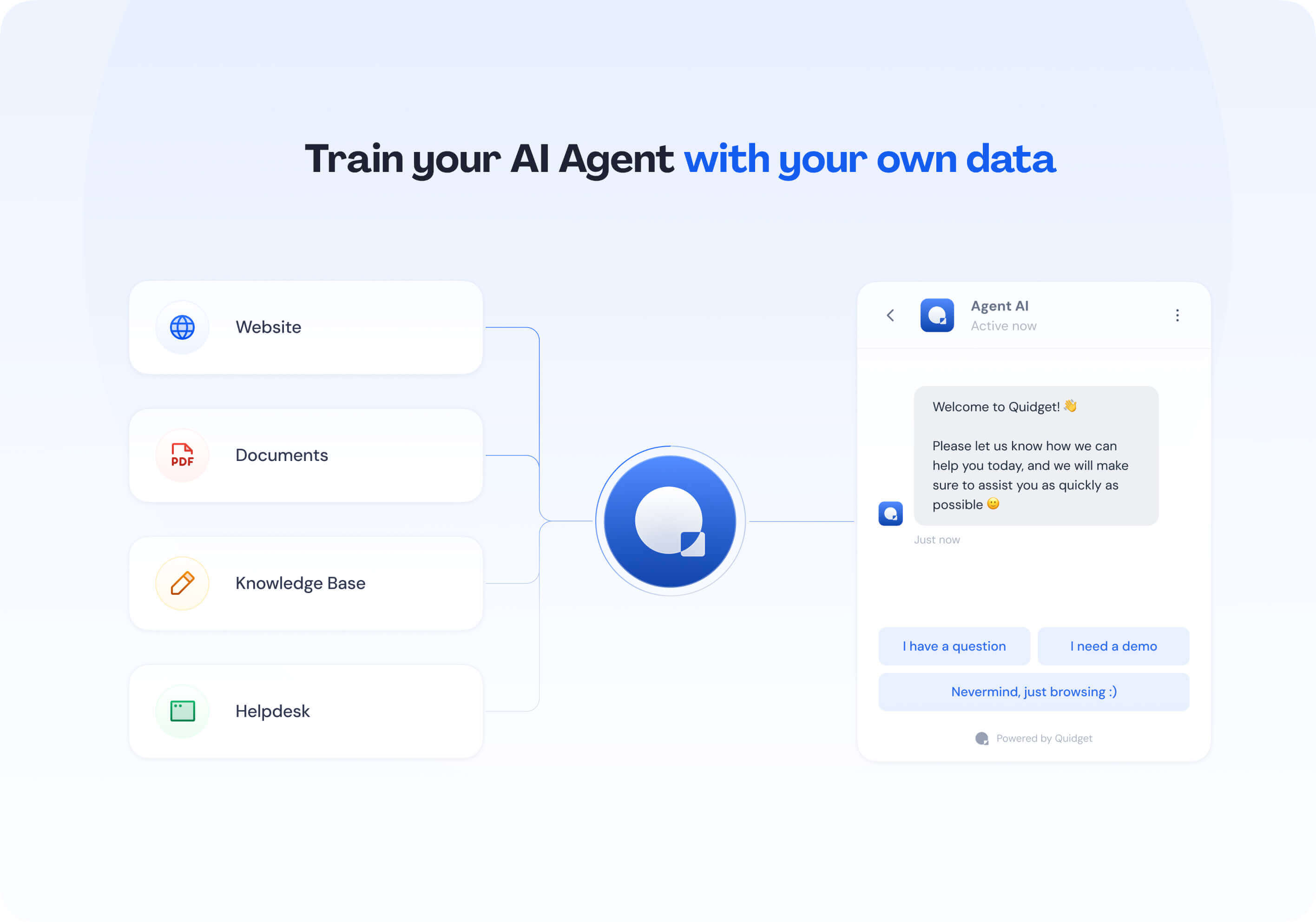 Quidget AI Screenshot