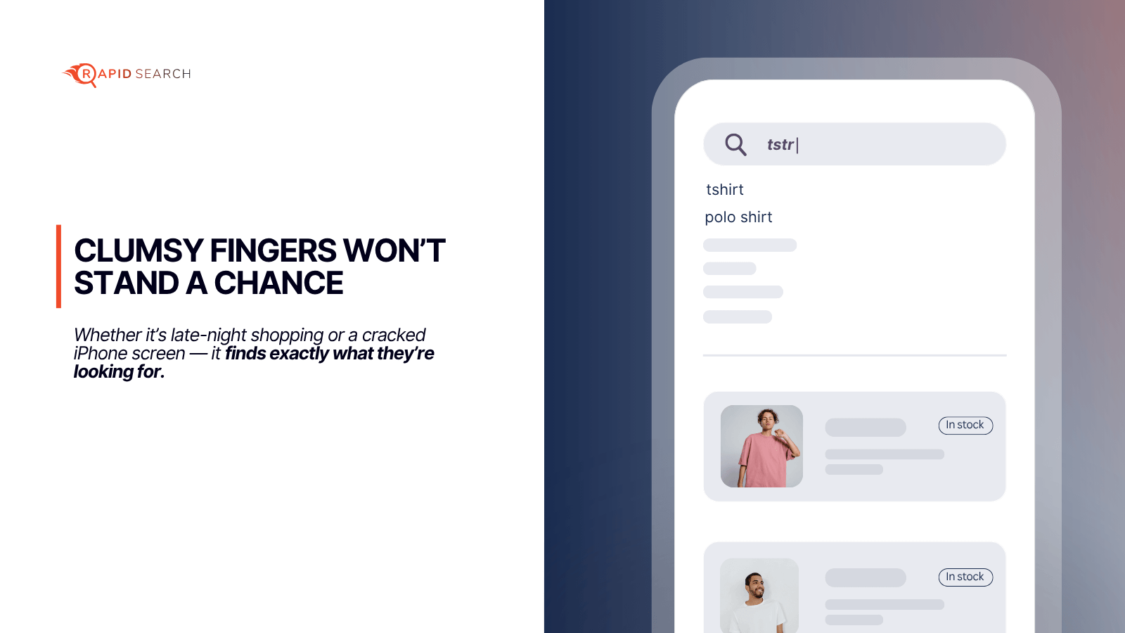 Rapid Search Screenshot