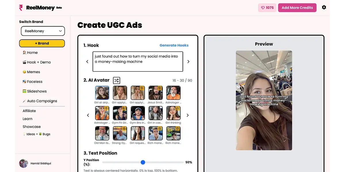 ReelMoney Screenshot