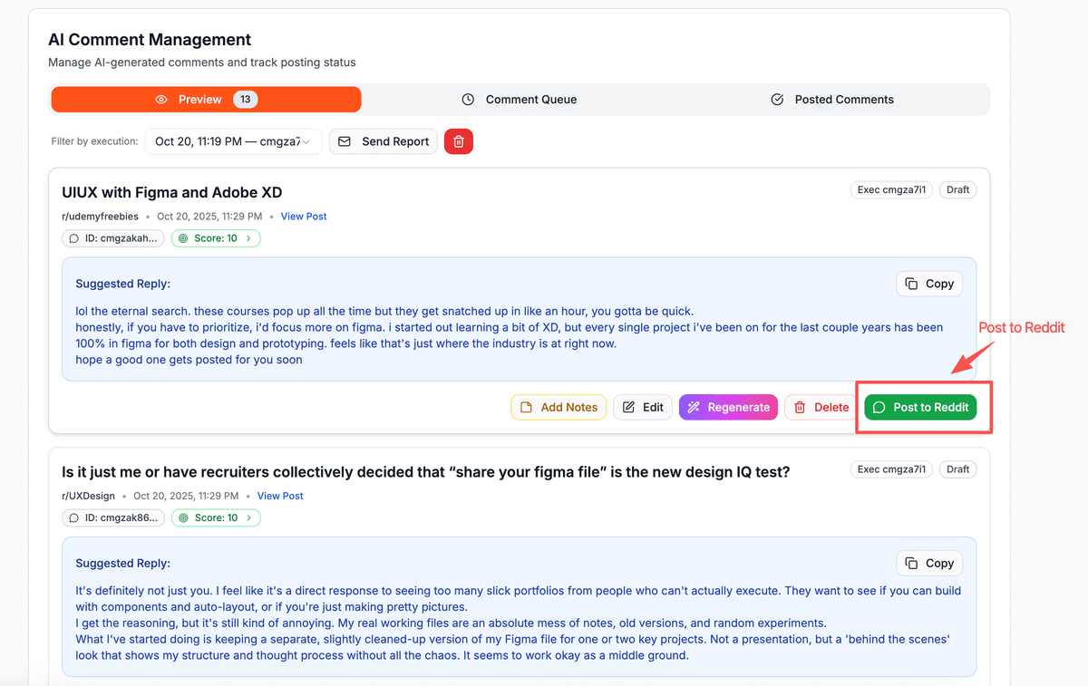 ReplyAgent.AI Screenshot