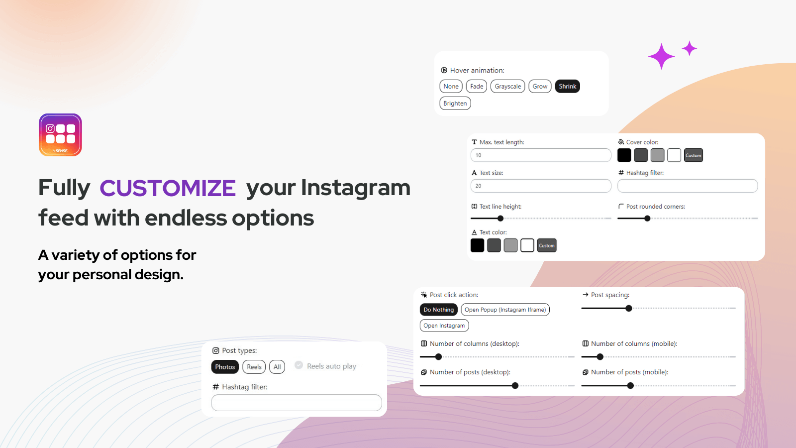 Sense Instafeed Screenshot