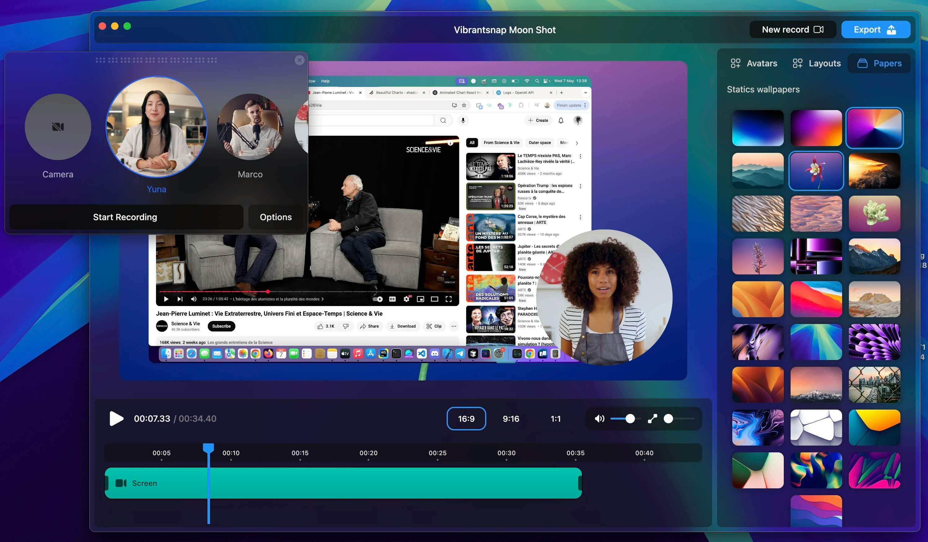 VibrantSnap Screenshot
