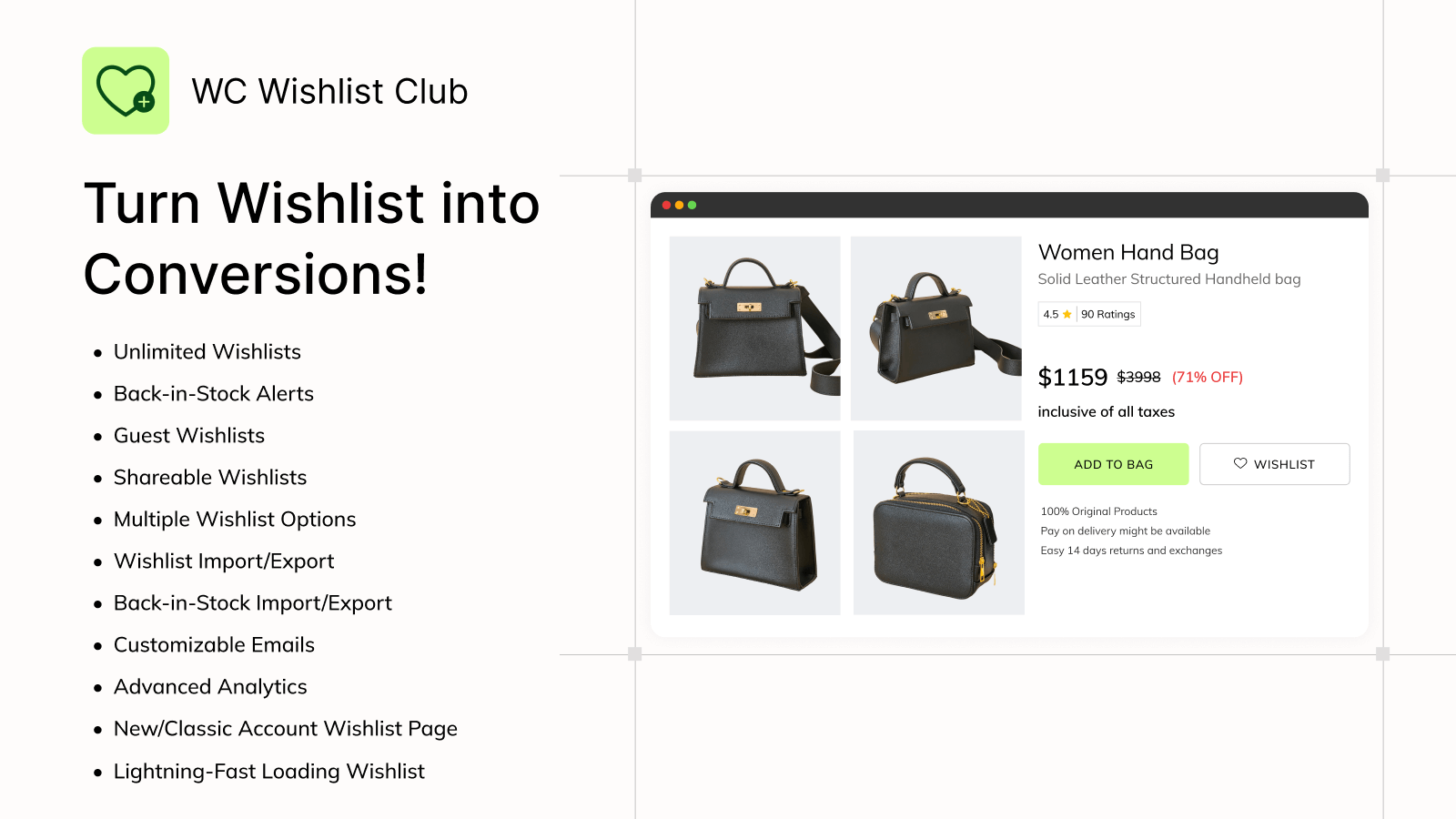 WC Wishlist Club Screenshot