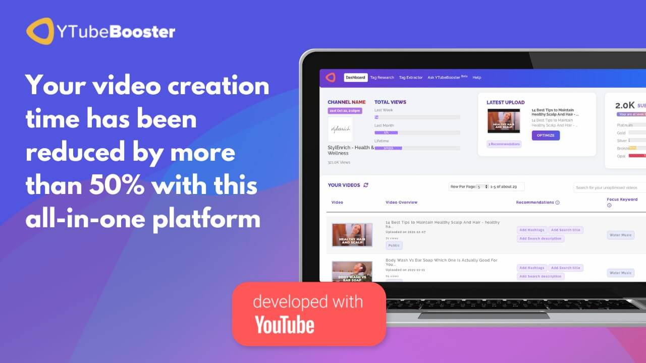 YTubeBooster Pro Screenshot