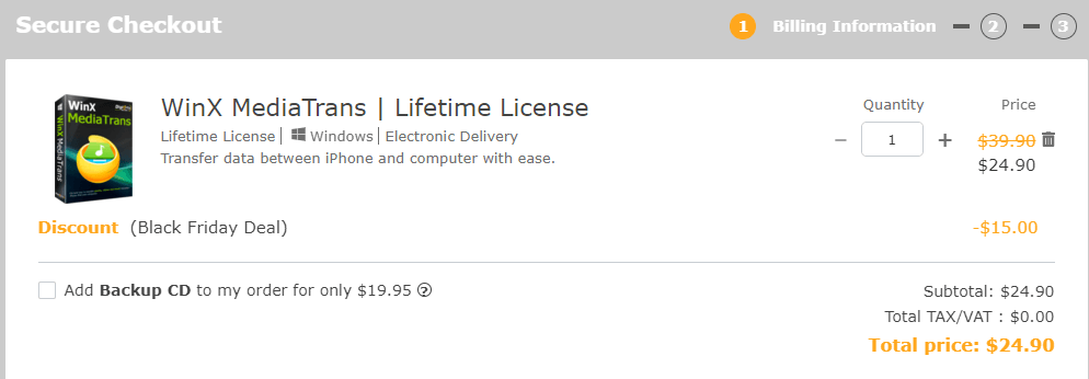 Activate WinX MediaTrans Discount Coupon