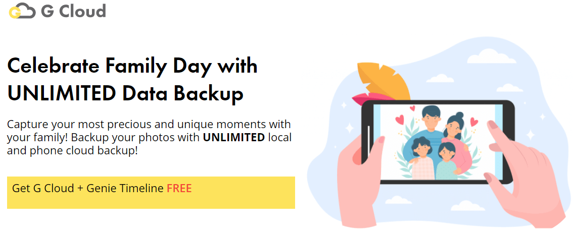 Polar Backup Unlimited + G Cloud Unlimited with Genie Timeline Home Free - 70% OFF