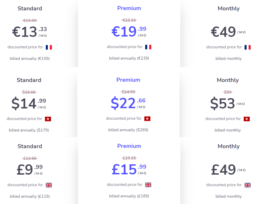 Educative Special Offer Countries