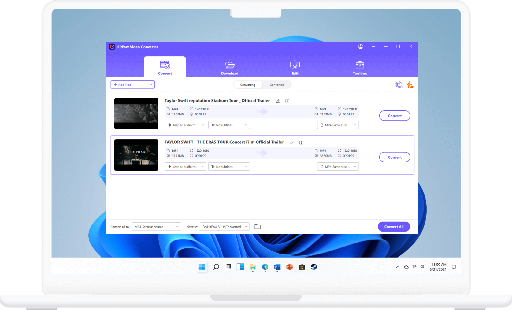 HitPaw Toolkit Screenshot