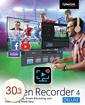CyberLink Screen Recorder Discount Coupon Code