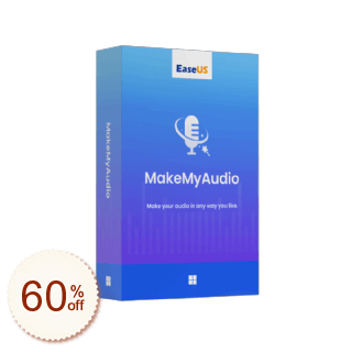 EaseUS MakeMyAudio Discount Coupon Code