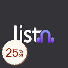 Listn.live Discount Coupon Code