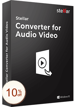 Stellar Converter for Audio Video Discount Coupon Code