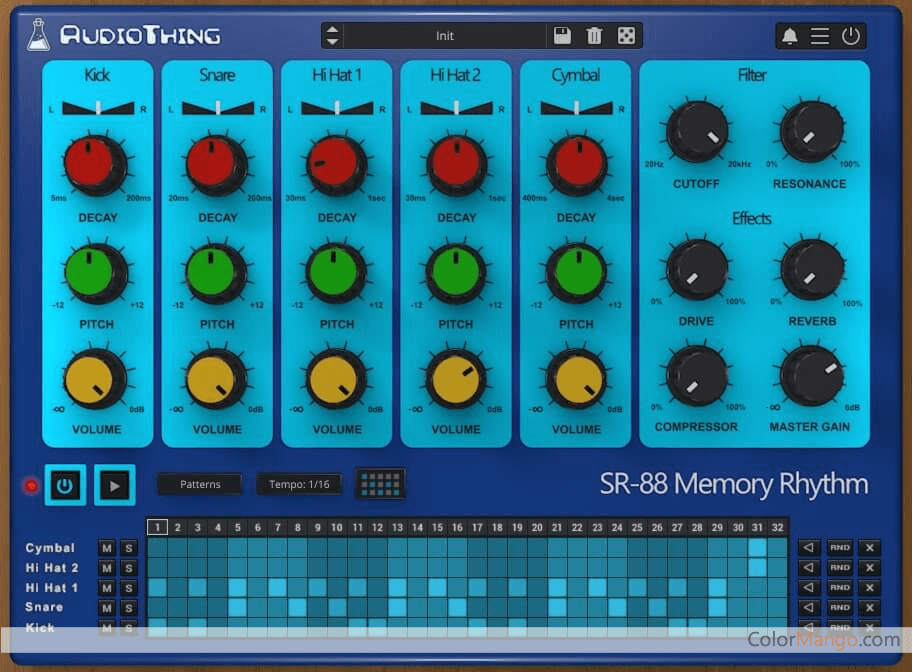 AudioThing - SR-88 Screenshot