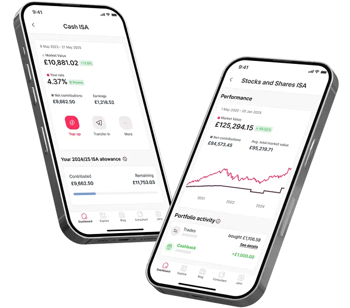 Moneyfarm Screenshot