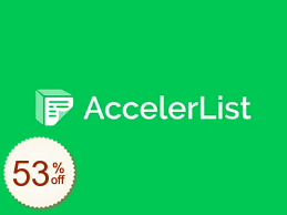 AccelerList Discount Coupon Code