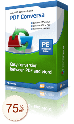 ASCOMP PDF Conversa Discount Coupon Code