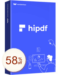 Wondershare HiPDF Discount Coupon