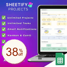 Sheetify Projects Discount Coupon Code