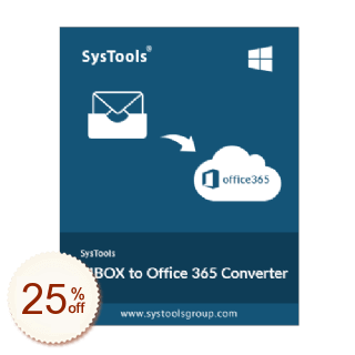 SysTools MBOX to Office 365 Migrator Discount Coupon Code