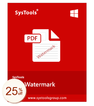 SysTools PDF Watermark Discount Coupon Code
