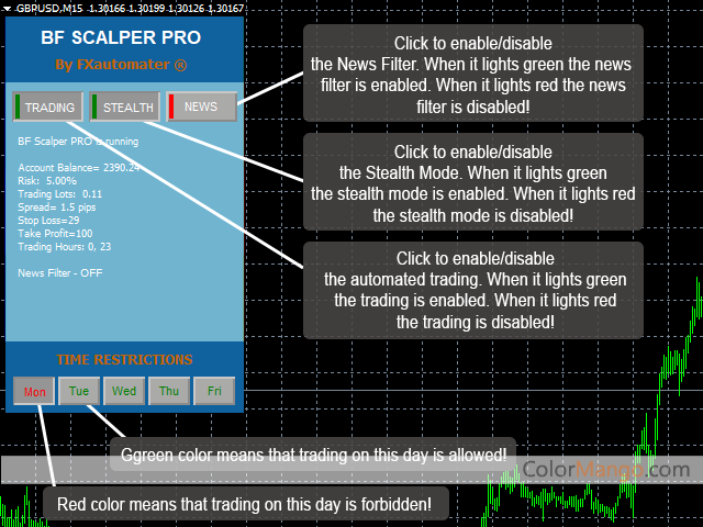 BF Scalper Pro Screenshot