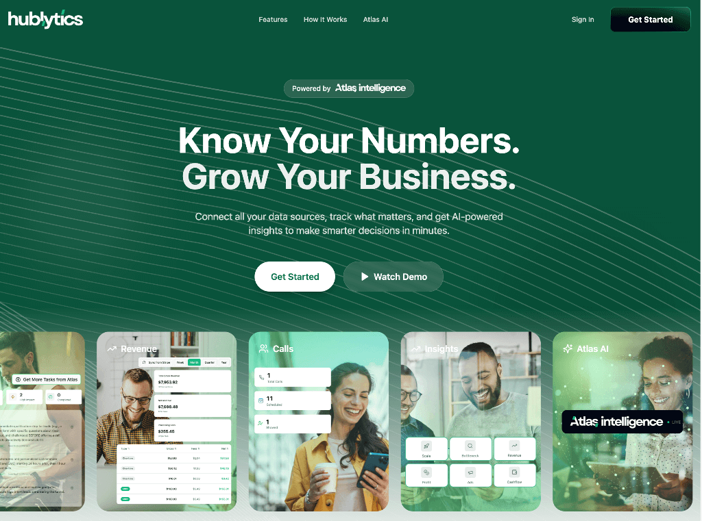 Hublytics Screenshot