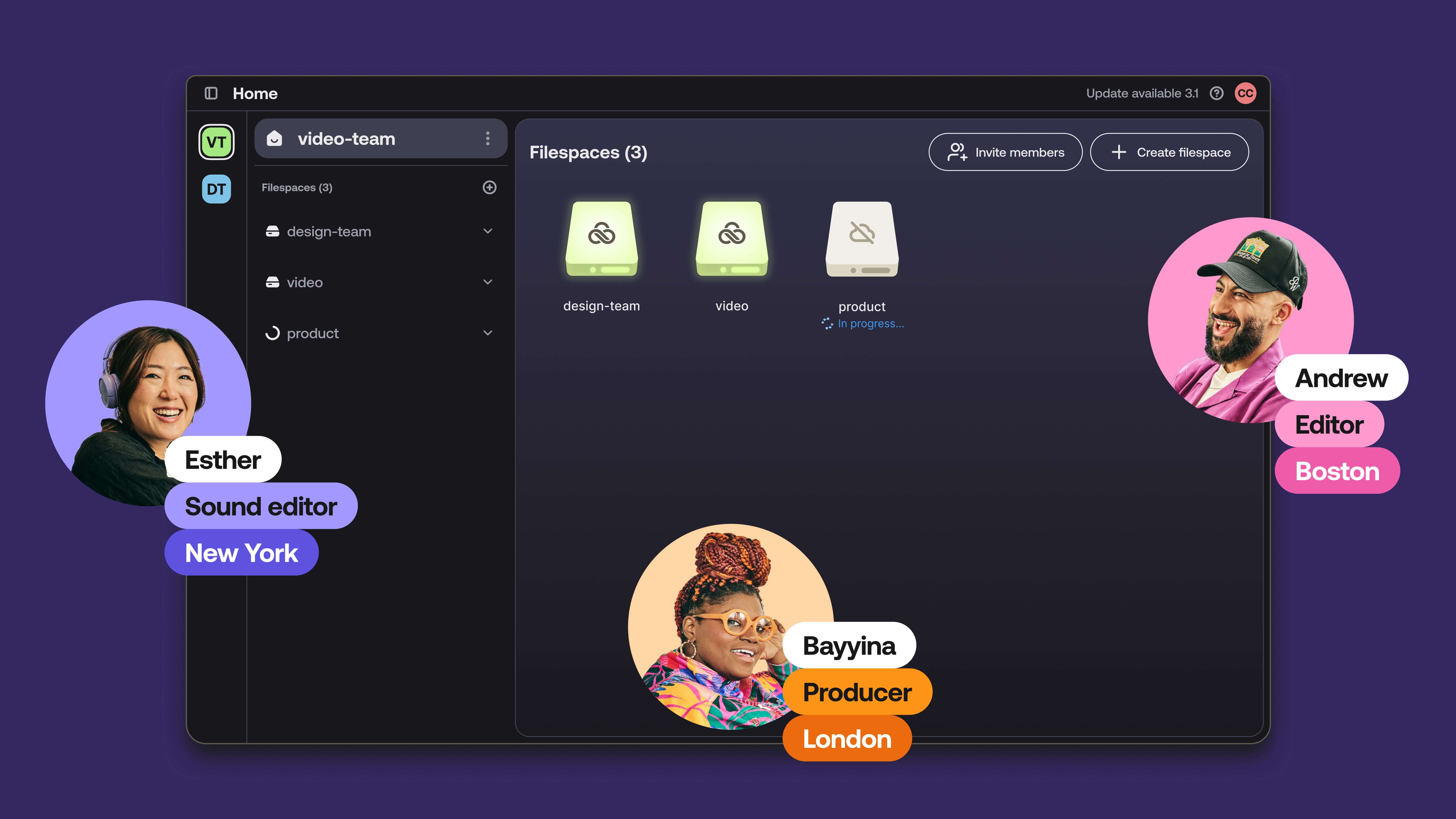 LucidLink Screenshot