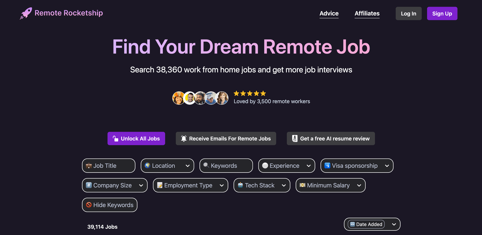 Remote Rocketship Screenshot