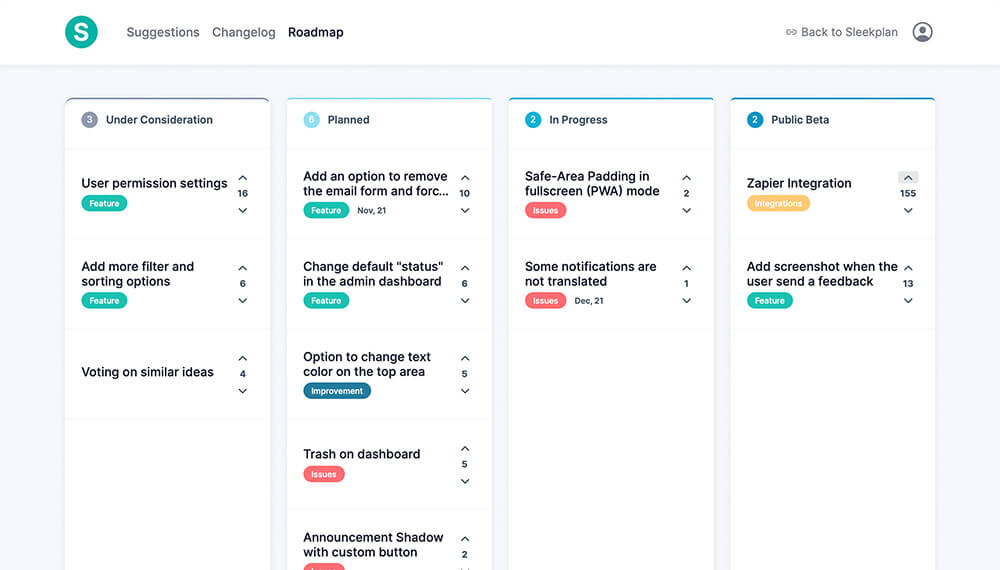 Sleekplan Screenshot
