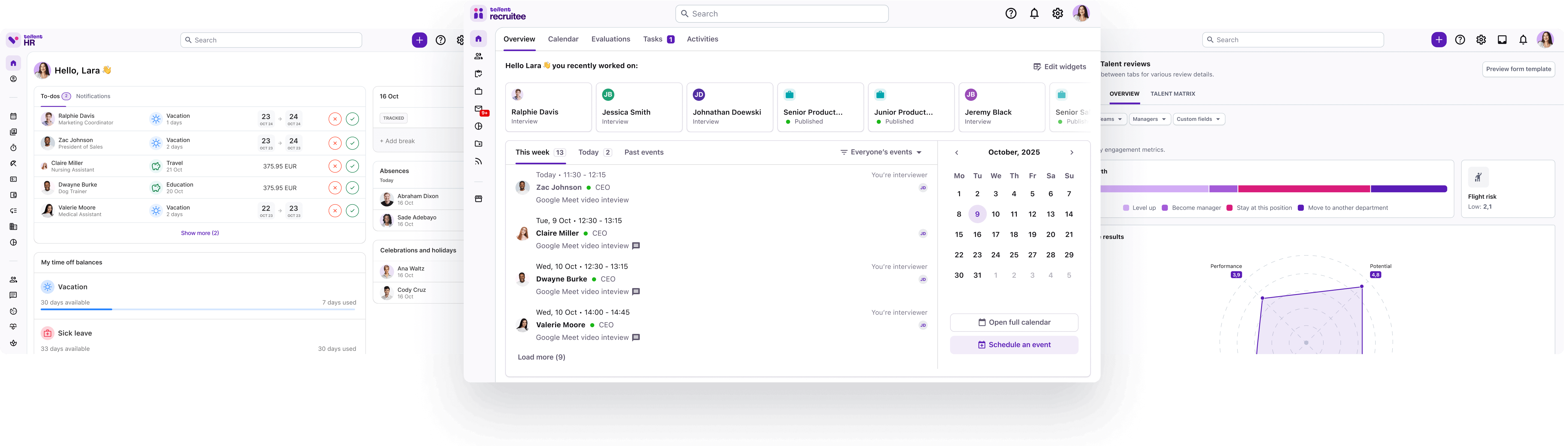 Tellent Recruitee Screenshot