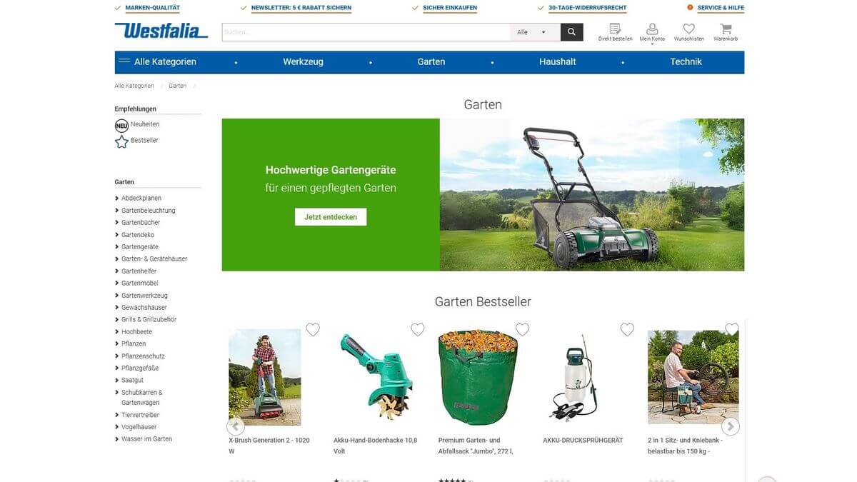 Westfalia Screenshot