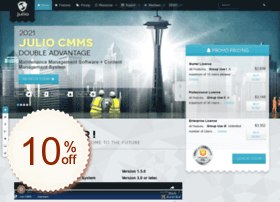 Julio CMMS for Joomla Discount Coupon Code