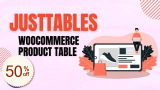 JustTables Discount Coupon Code