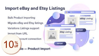 Salestio eBay & Etsy Import Discount Coupon Code