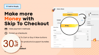 Skip To Checkout Discount Coupon Code