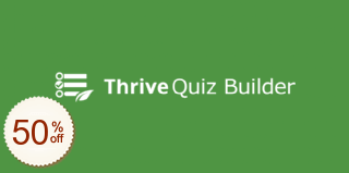 Thrive Quiz Builder Discount Coupon Code
